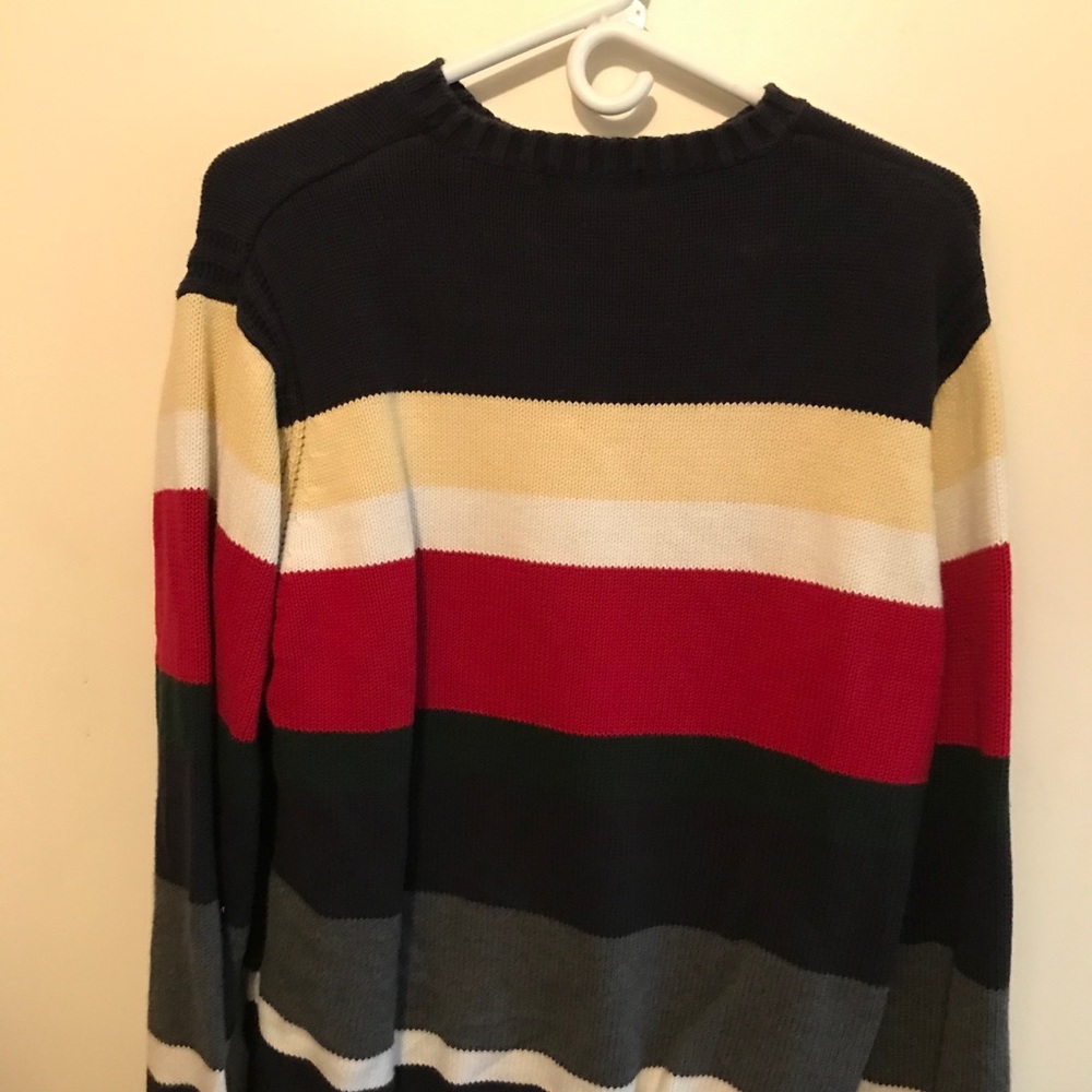 Vintage nautica striped sweater